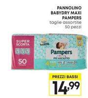 Offerta per Pampers - Pannolino Babydry Maxi a 14,99€ in Pam