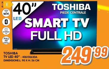 Offerta per Toshiba - Tv Led 40"40lv3e63da a 249,99€ in Golino Service