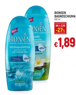 Offerta per Bionsen - Bagnoschiuma a 1,89€ in Famila Superstore