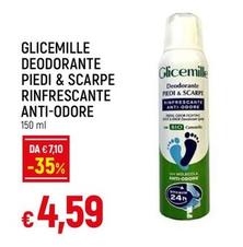 Offerta per Glicemille - Deodorante Piedi & Scarpe Rinfrescante Anti-Odore a 4,59€ in Famila Superstore