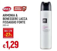 Offerta per Armonia & Benessere - Lacca Fissaggio Forte a 1,29€ in Famila Superstore