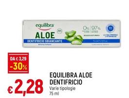 Offerta per Equilibra - Aloe Dentifricio a 2,28€ in Famila Superstore