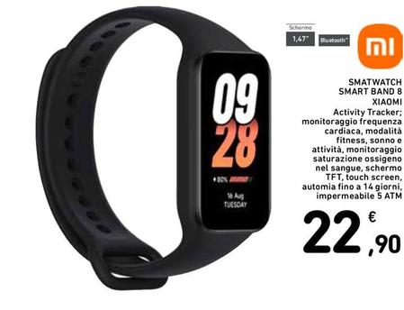 Offerta per Xiaomi - Smatwatch Smart Band 8 a 22,9€ in Spazio Conad