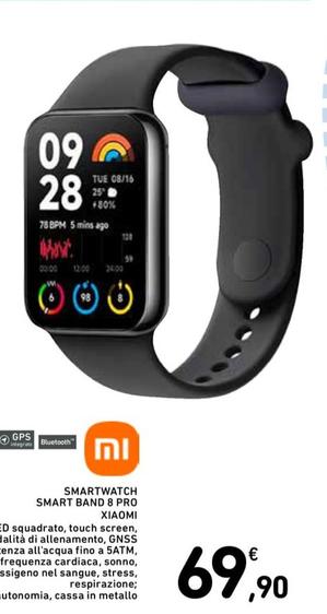 Offerta per Xiaomi - Smartwatch Smart Band 8 Pro a 69,9€ in Spazio Conad