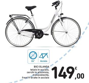 Offerta per Bici Olanda a 149€ in Spazio Conad