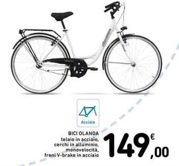 Offerta per Bici Olanda a 149€ in Spazio Conad