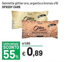 Offerta per Speedy Care - Salviette Glitter Oro a 0,89€ in Iper La grande i