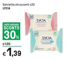 Offerta per  Lycia - Salviette Struccanti  a 1,39€ in Iper La grande i
