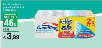 Offerta per Aquafresh - Dentifricio Tripla Protezione a 3,99€ in Iper La grande i