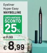 Offerta per Maybelline - Eyeliner Hyper Easy a 8,99€ in Iper La grande i