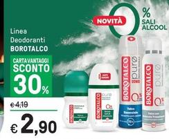 Offerta per  Borotalco - Linea Deodoranti  a 2,9€ in Iper La grande i