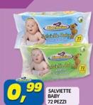 Offerta per Salviette Baby a 0,99€ in Risparmio Casa