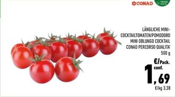 Offerta per Conad - Pomodoro Mini Oblungo Cocktail Percorso Qualita a 1,69€ in Conad City