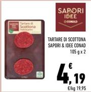 Offerta per  Conad - Tartare Di Scottona Sapori & Idee  a 4,19€ in Conad City