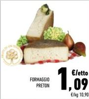 Offerta per Formaggio Preton a 1,09€ in Conad City