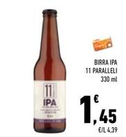 Offerta per  11 Paralleli - Birra Ipa  a 1,45€ in Conad City