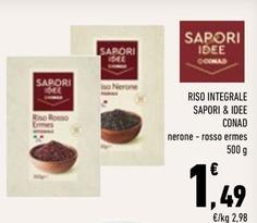 Offerta per  Conad - Riso Integrale Sapori & Idee  a 1,49€ in Conad City