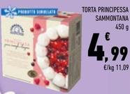 Offerta per  Sammontana - Torta Principessa a 4,99€ in Conad City