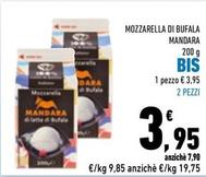 Offerta per Mandara - Mozzarella Di Bufala a 3,95€ in Conad