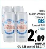 Offerta per Nastro Azzurro - Birra a 2,09€ in Conad