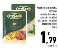 Offerta per Avesani - Pasta Fresca Ripiena a 1,79€ in Conad
