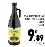 Offerta per Redoro - Olio Extravergine Di Oliva 100% Italiano a 9,89€ in Conad