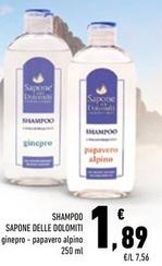 Offerta per Sapone Delle Dolomiti - Shampoo a 1,89€ in Conad