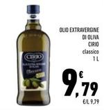 Offerta per Cirio - Olio Extravergine Di Oliva a 9,79€ in Conad City