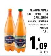 Offerta per San Pellegrino - Aranciata Amara  a 1,09€ in Margherita Conad