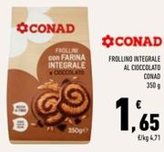 Offerta per Conad - Frollino Integrale Al Cioccolato  a 1,65€ in Conad Superstore