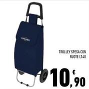 Offerta per Trolley Spesa Con Ruote a 10,9€ in Conad Superstore