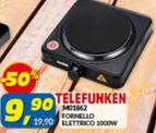 Offerta per Telefunken - M01862 Fornello Elettrico a 9,9€ in Risparmio Casa