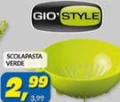 Offerta per Gio’Style - Scolapasta Verde a 2,99€ in Risparmio Casa