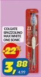 Offerta per Colgate - Spazzolino Max White One Sonic a 3,88€ in Risparmio Casa