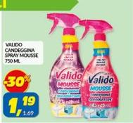 Offerta per Valido - Candeggina Spray Mousse a 1,19€ in Risparmio Casa