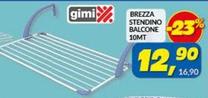 Offerta per Gimi - Brezza Stendino Balcone 10Mt a 12,9€ in Risparmio Casa