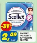 Offerta per Scottex - Fazzoletti Tuttigiorni a 2,49€ in Risparmio Casa