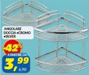 Offerta per Angolare Doccia Cromo / Silver a 3,99€ in Risparmio Casa