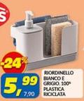 Offerta per Snips - Riordinello Bianco E Grigio 100% Plastica Riciclata a 5,99€ in Risparmio Casa