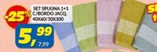 Offerta per Set Spugna 1+1 C/Bordo Jacq a 5,99€ in Risparmio Casa