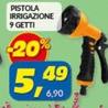Offerta per Pistola Irrigazione 9 Getti a 5,49€ in Risparmio Casa