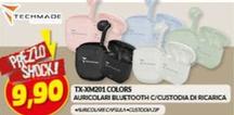 Offerta per Techmade - TX-XM201 Colors Auricolari Bluetooth C/Custodia Di Ricarica a 9,9€ in Risparmio Casa