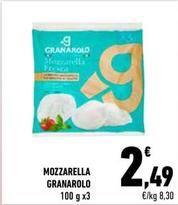 Offerta per Granarolo - Mozzarella a 2,49€ in Conad City