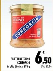 Offerta per Consorcio - Filetti Di Tonno a 6,5€ in Conad City