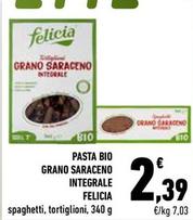 Offerta per Felicia - Pasta Bio Grano Saraceno Integrale a 2,39€ in Conad City