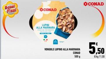 Offerta per Conad - Vongole Lupino Alla Marinara a 5,5€ in Conad City
