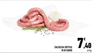 Offerta per Salsiccia Sottile Di Di Suino a 7,4€ in Conad City