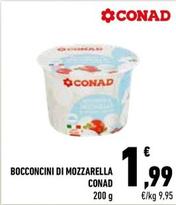 Offerta per Conad - Bocconcini Di Mozzarella a 1,99€ in Conad City