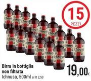 Offerta per Ichnusa - Birra In Bottiglia Non Filtrata a 19€ in Gulliver