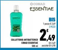Offerta per Conad Essentiae - Colluttorio Antibatterico  a 2,49€ in Conad